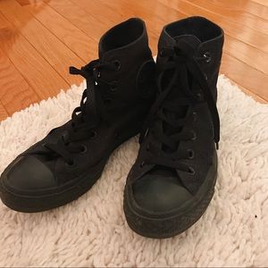All black converse